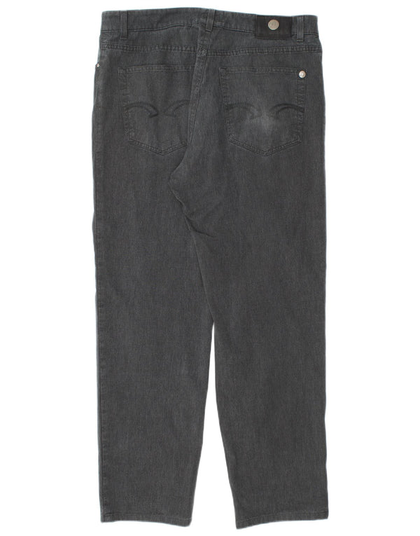 Trussardi Herren Tapered Freizeithose IT 54 2XL W38 L30 Graue Baumwolle