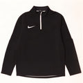 Nike Herren Dri Fit Pullover-Trainingsanzug mit Reißverschluss, Größe S, Schwarz, Farbblock