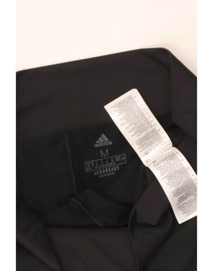 Adidas Damen Aeroready Skort UK 12/14 Medium Schwarz Polyester