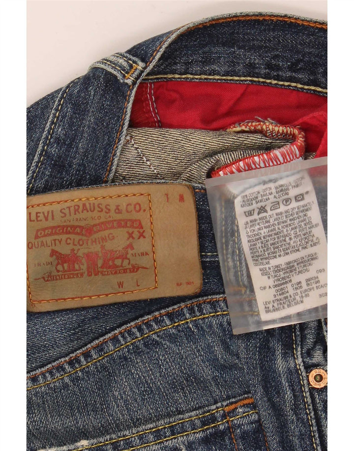 Levi's Herren Distressed Jeans mit weitem Bein, W29 L34, blaue Baumwolle