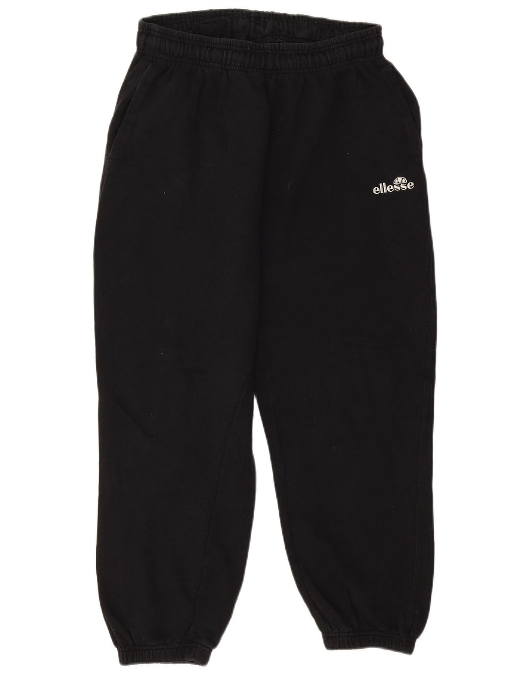 Ellesse Herren-Trainingshose, Jogginghose, Größe L, Schwarz, Baumwolle