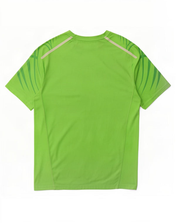 Nike Herren Dri Fit T-Shirt Top Large Grün Polyester