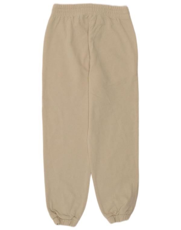 Calvin Klein Damen Trainingshose Jogger UK 6 XS Beige Baumwolle