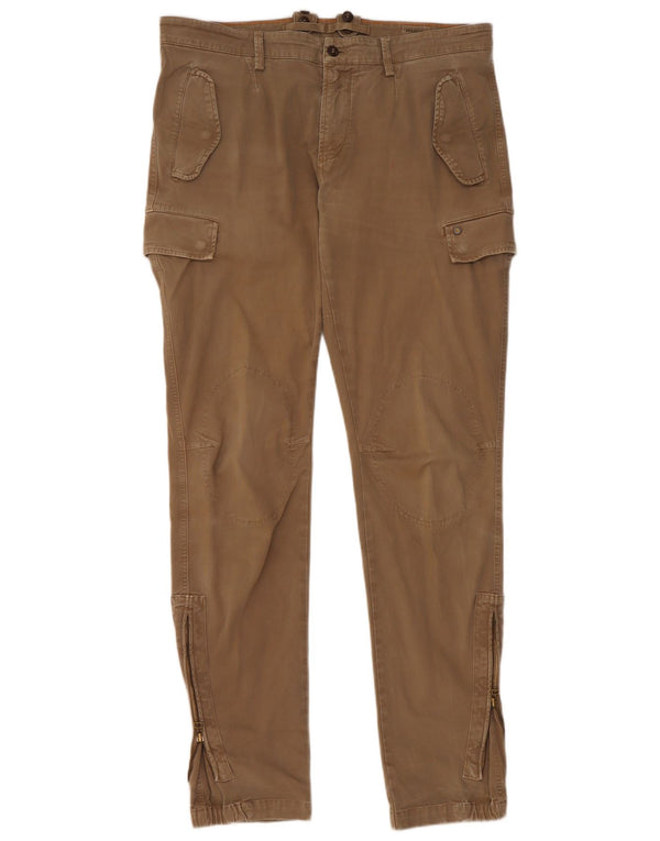 Mason's Slim Cargo-Hose für Herren, EU 52, XL, W36, L33, Beige, Baumwolle