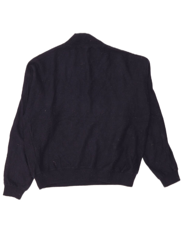 Rollkragenpullover für Damen von Zara, Gr. 14, Medium, Marineblau, Nylon