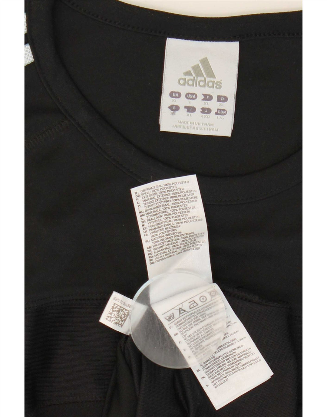 Adidas Herren Climacool Weste Top XL Schwarz Polyester