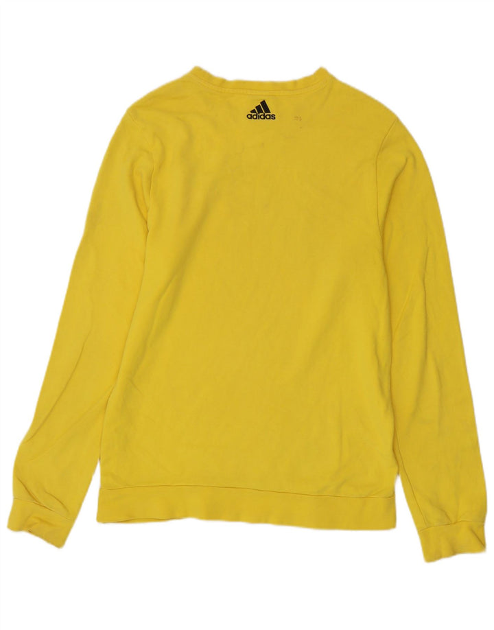Adidas Herren Graphic Sweatshirt Pullover Mittelgelb