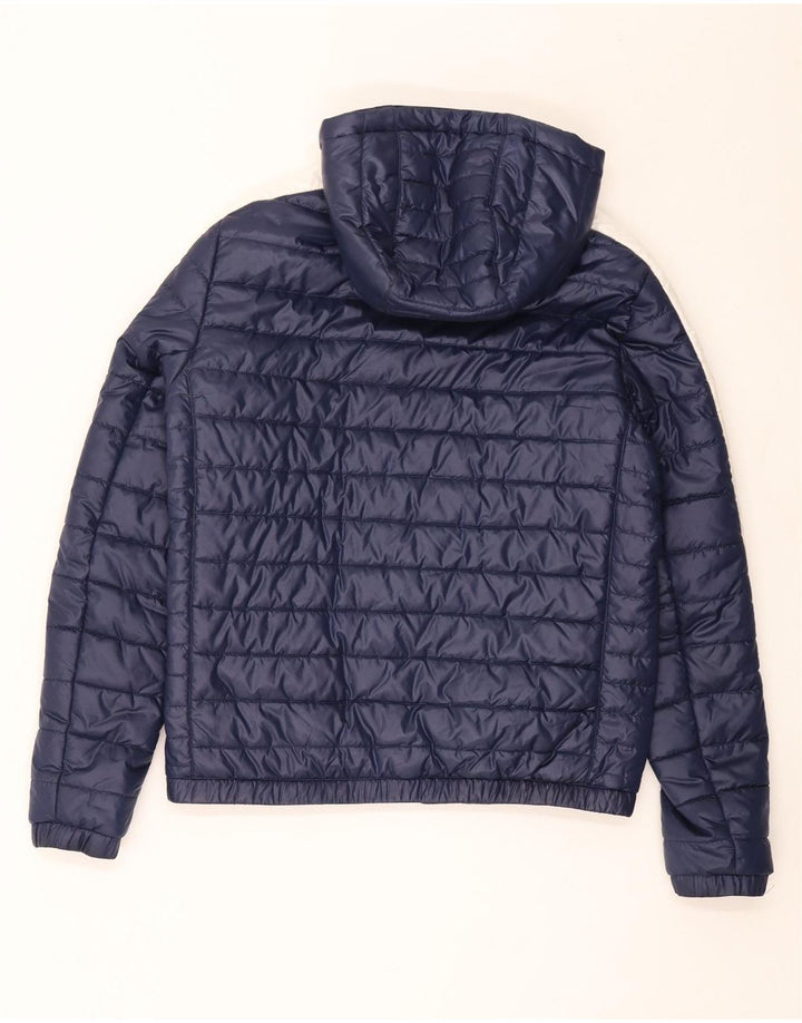 Puma Herren-Jacke mit Kapuze, gepolstert, UK 38, mittelmarineblau, Polyester