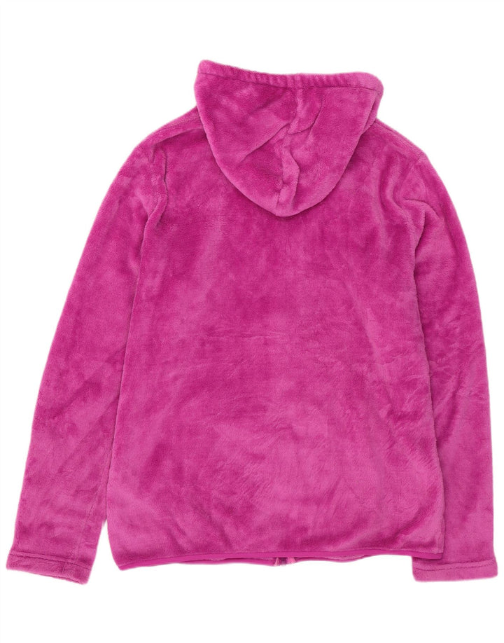 Brugi Damen Kapuzen-Fleecejacke UK 18 XL Rosa Polyester