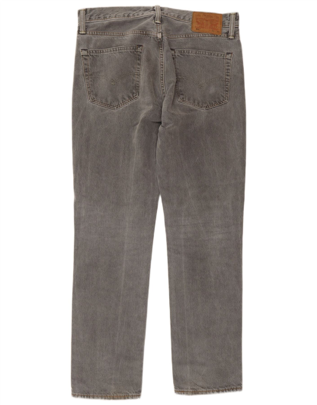 Levi's Herren 511 Slim Tapered Jeans W32 L30 Graue Baumwolle