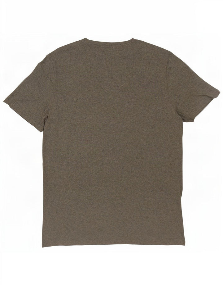 Timberland Herren-T-Shirt mit normaler Passform, mittelgrauer Baumwolle