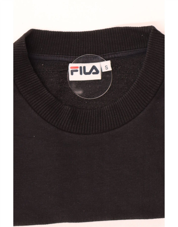 Fila Herren-Sweatshirt mit Grafik, klein, mehrfarbig, Farbblock