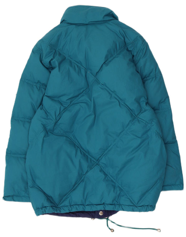 Diadora Herren Reversible Wattierte Jacke UK 36 Small Blau Polyester