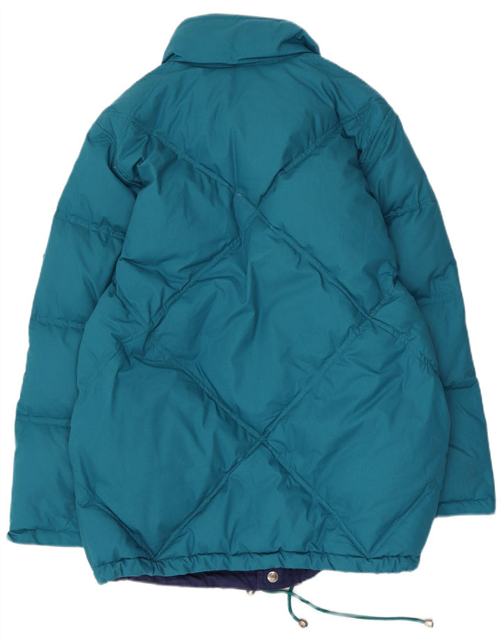 Diadora Herren Reversible Wattierte Jacke UK 36 Small Blau Polyester