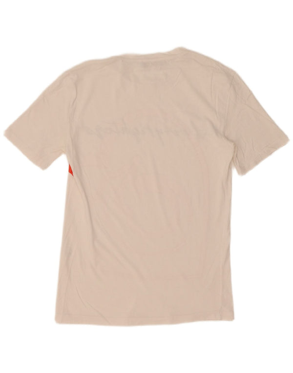 Trussardi Herren Grafik T-Shirt Top 2XS Weiß