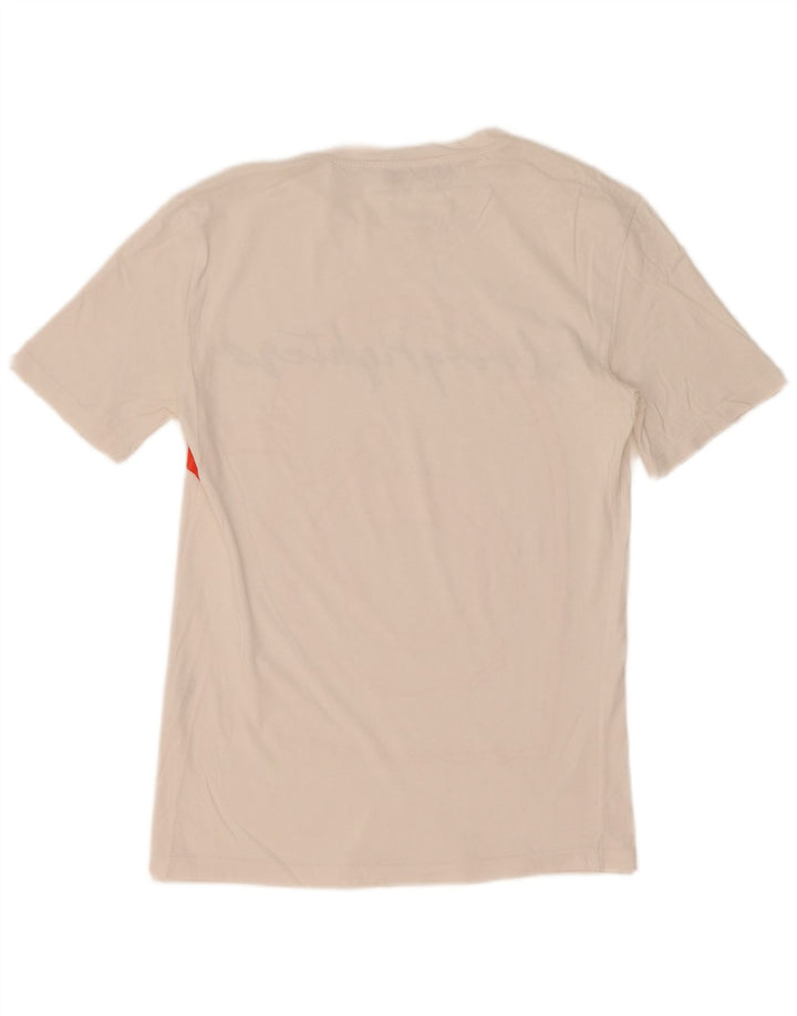 Trussardi Herren Grafik T-Shirt Top 2XS Weiß