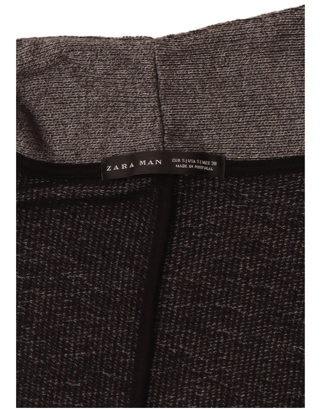 Zara Herren-Cardigan-Pullover, klein, Grau