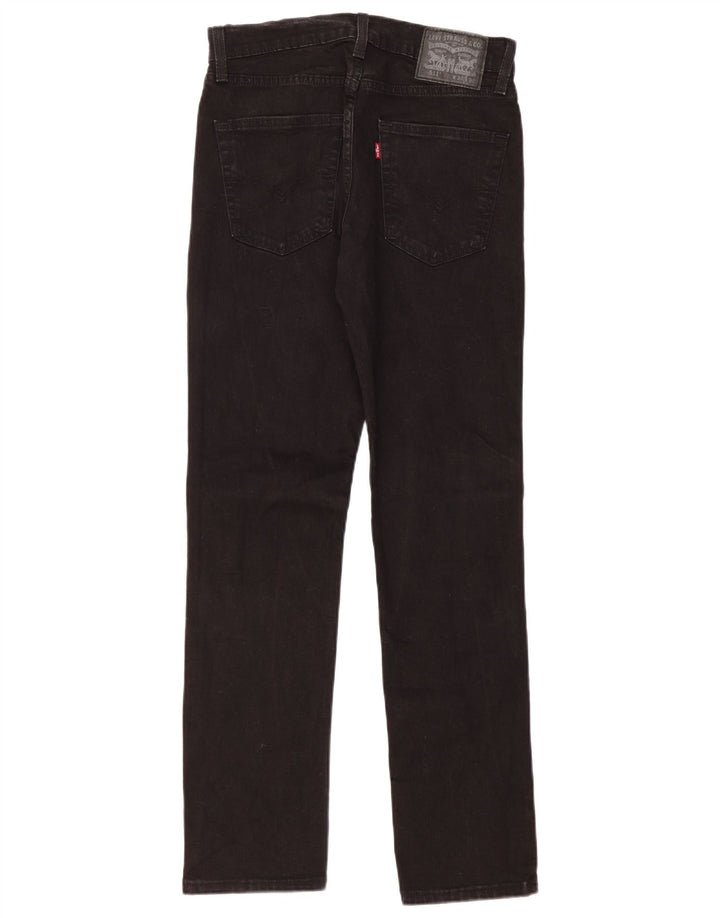 Levi's Herren 511 Slim Jeans W30 L32 schwarze Baumwolle