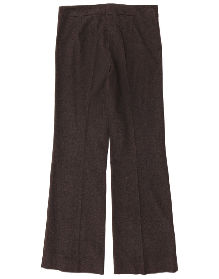 Sisley Damen Bootcut-Anzughose IT 42 Medium W30 L32 Grau meliert