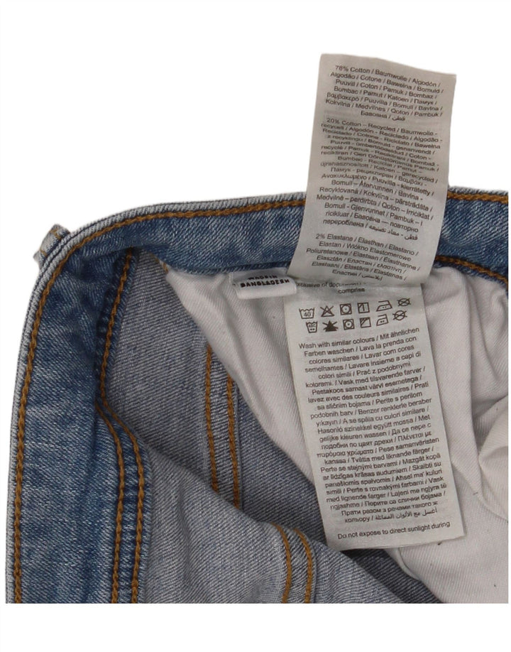 Jack & Jones Damen Slim Jeans W32 L32 Blaue Baumwolle