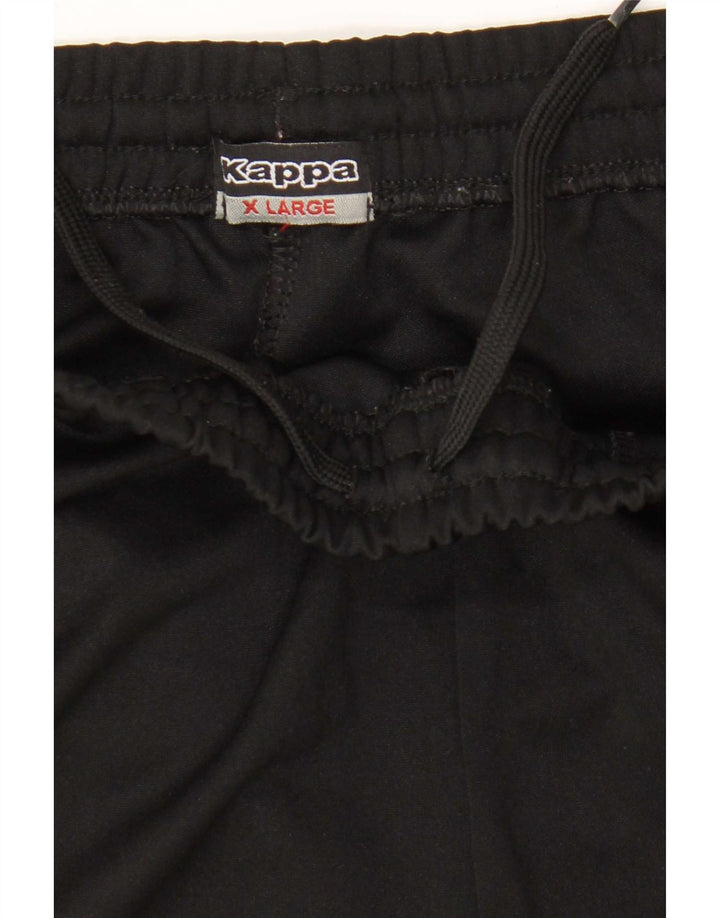 Kappa Herren Graphic Trainingshose XL Schwarz Polyester