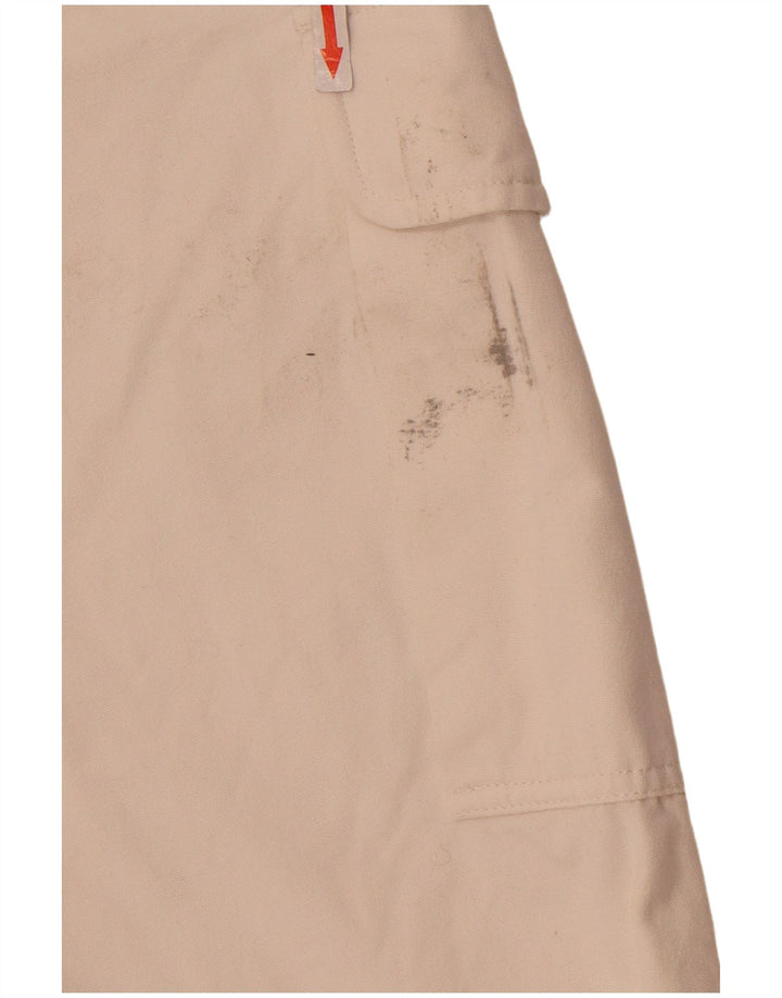 Wrangler Damen Valley Straight Cargohose W32 L32 Weiße Baumwolle