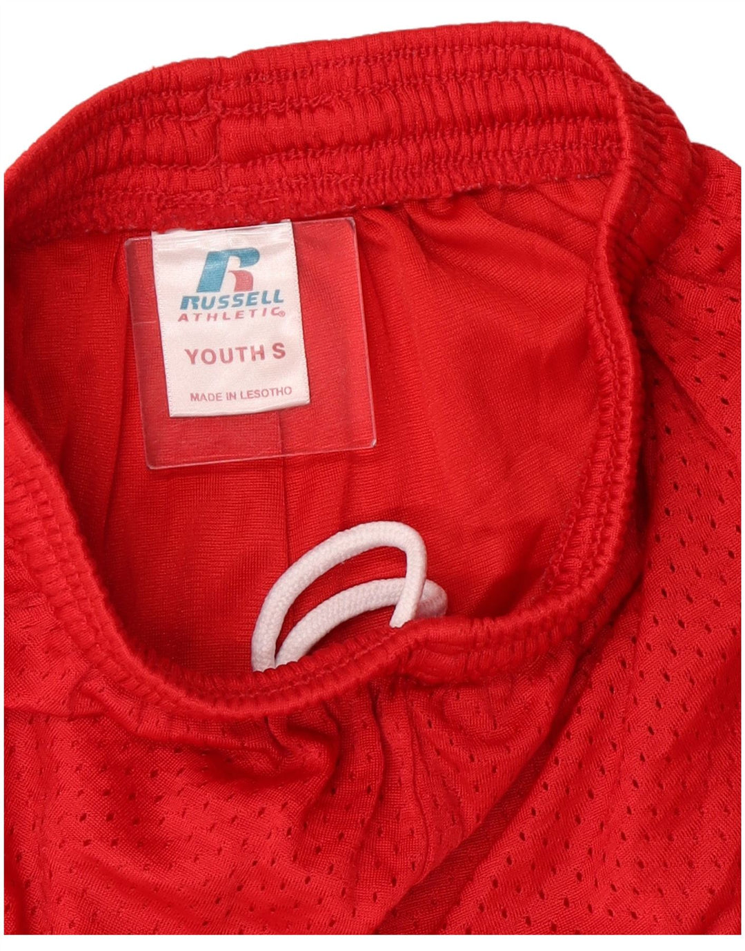 Russell Athletic Sportshorts für Jungen, 9–10 Jahre, Größe S, rotes Nylon