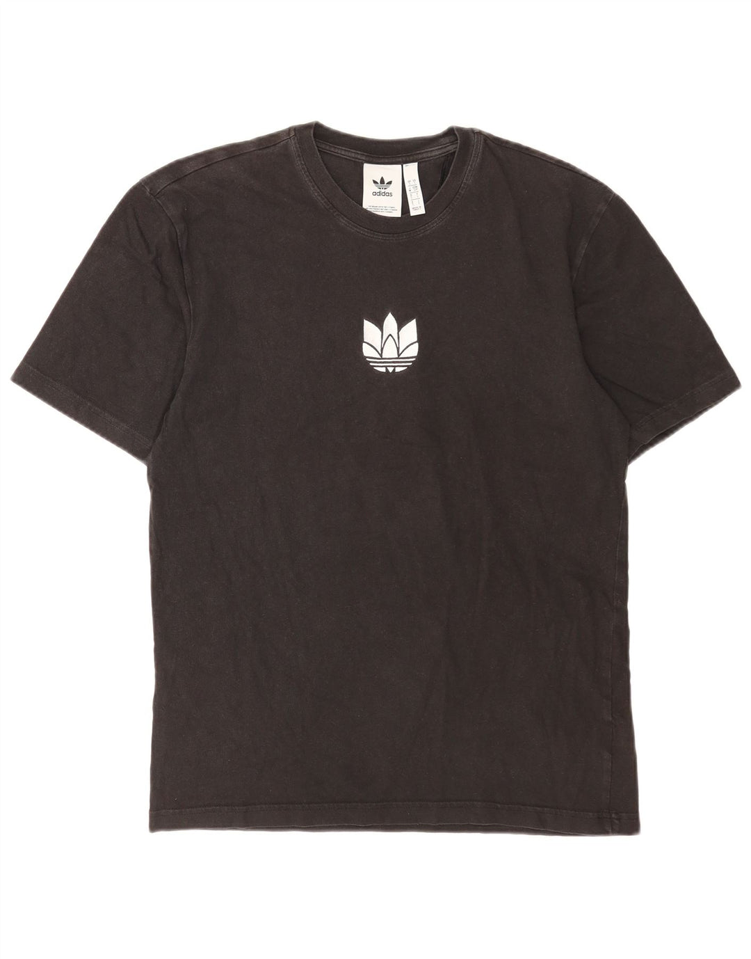 Adidas Herren T-Shirt Top Small Schwarz Baumwolle