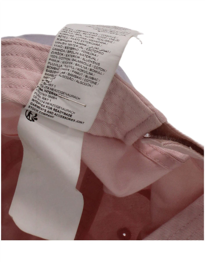 Puma Baseballkappe mit Grafik für Mädchen, Einheitsgröße, Rosa, Baumwolle