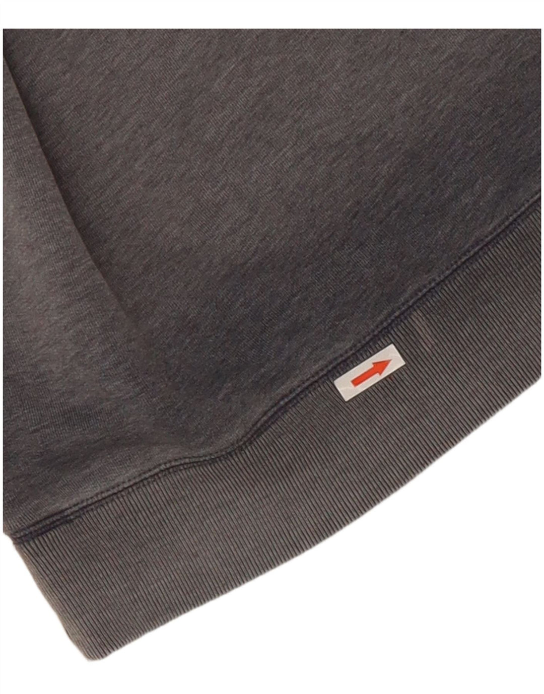 Jack Wills Herren-Kapuzenpullover mit Grafik, Größe S, graue Baumwolle