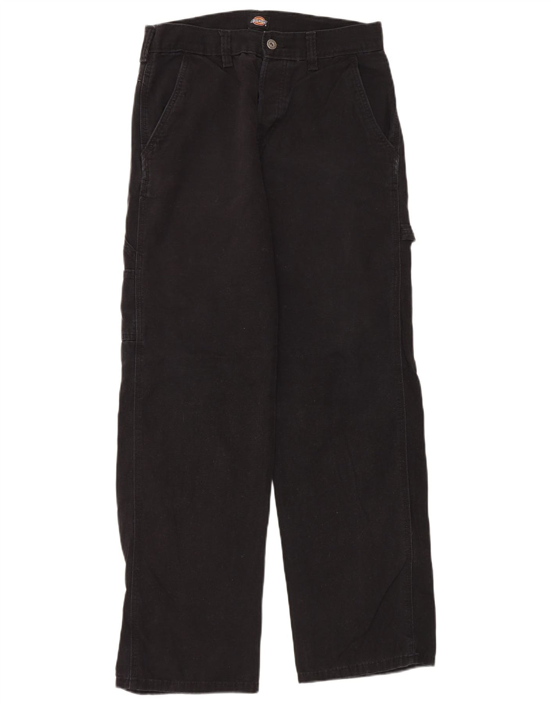 Dickies Herren gerade Cargohose W30 L32 schwarze Baumwolle