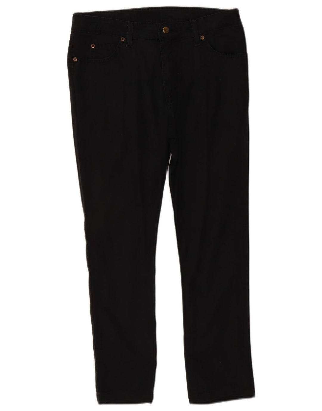 LEE Mens Cameron Straight Jeans W33 L25 Black Cotton