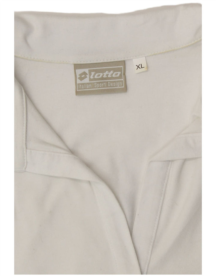 Kappa Damen Poloshirt UK 18 XL Weiß