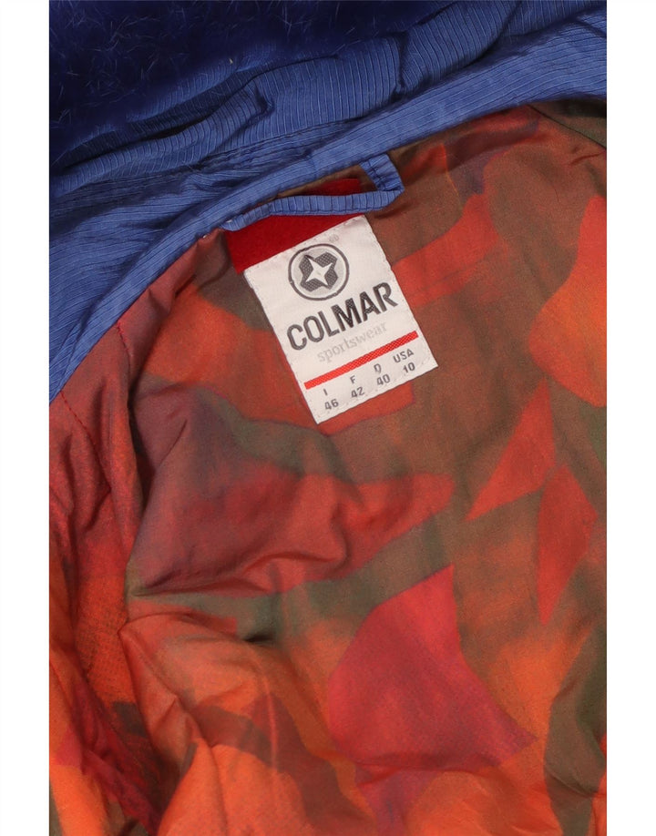 Colmar Damen Skioverall IT 46 Large Blau Geometrisch