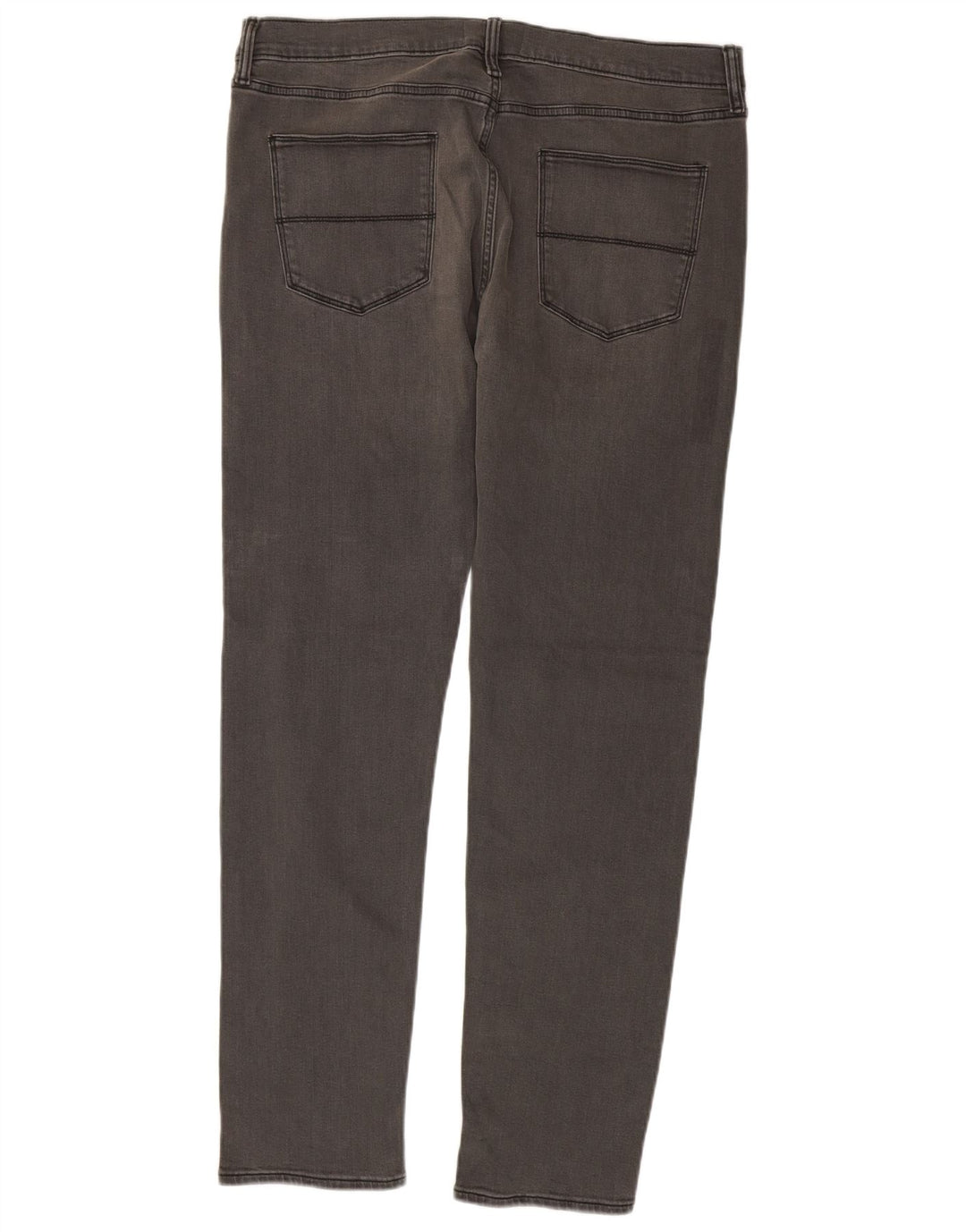 Marks & Spencer Herren Slim Jeans W36 L33 Graue Baumwolle