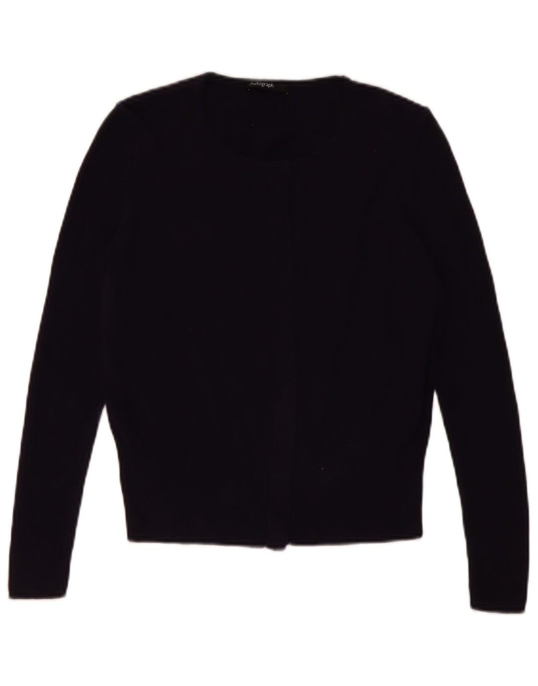 Marks & Spencer Damen-Cardigan-Pullover UK 12 Medium Navy Blue