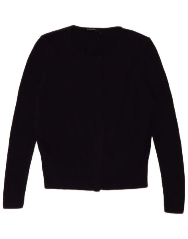 Marks & Spencer Damen-Cardigan-Pullover UK 12 Medium Navy Blue