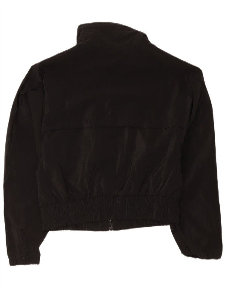 Champion Damen-Trainingsanzug-Top-Jacke, UK 14, mittelschwarzes Polyester