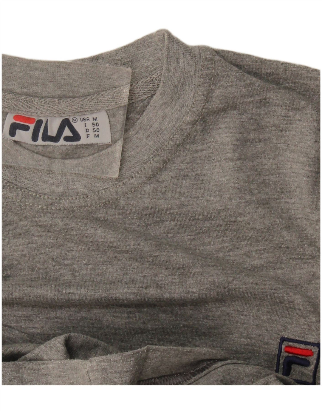 Fila Herren T-Shirt Top Mittelgrau