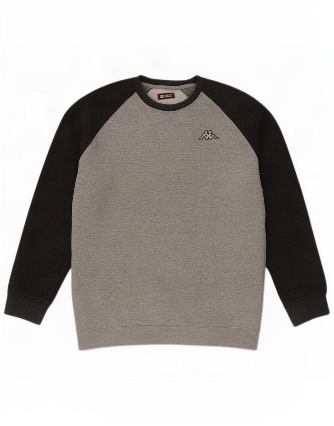 Kappa Herren Sweatshirt Pullover 3XL Grau Colourblock
