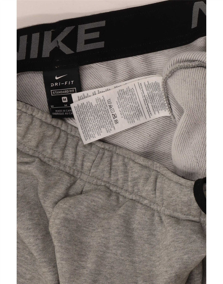 Nike Herren Dri Fit Standard Trainingshose Jogger mittelgraue Baumwolle