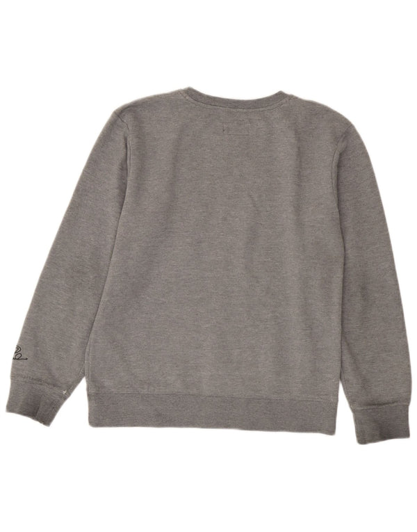 Jordan Boys Graphic Sweatshirt Jumper 13-14 Years XL Grey Cotton