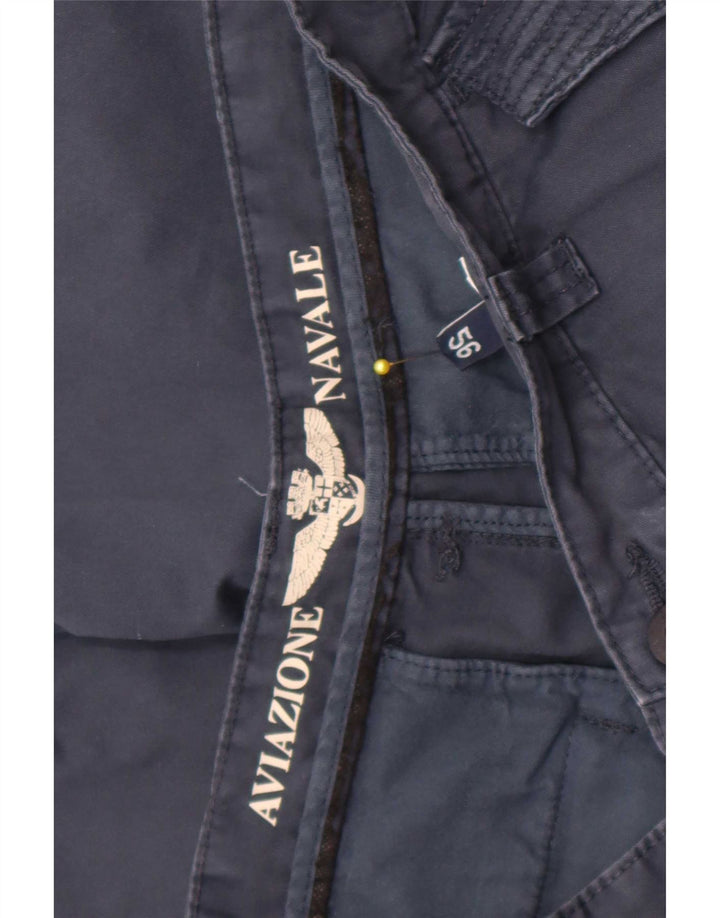 Aviazione Navale Herren Cargoshorts W38 XL Marineblau