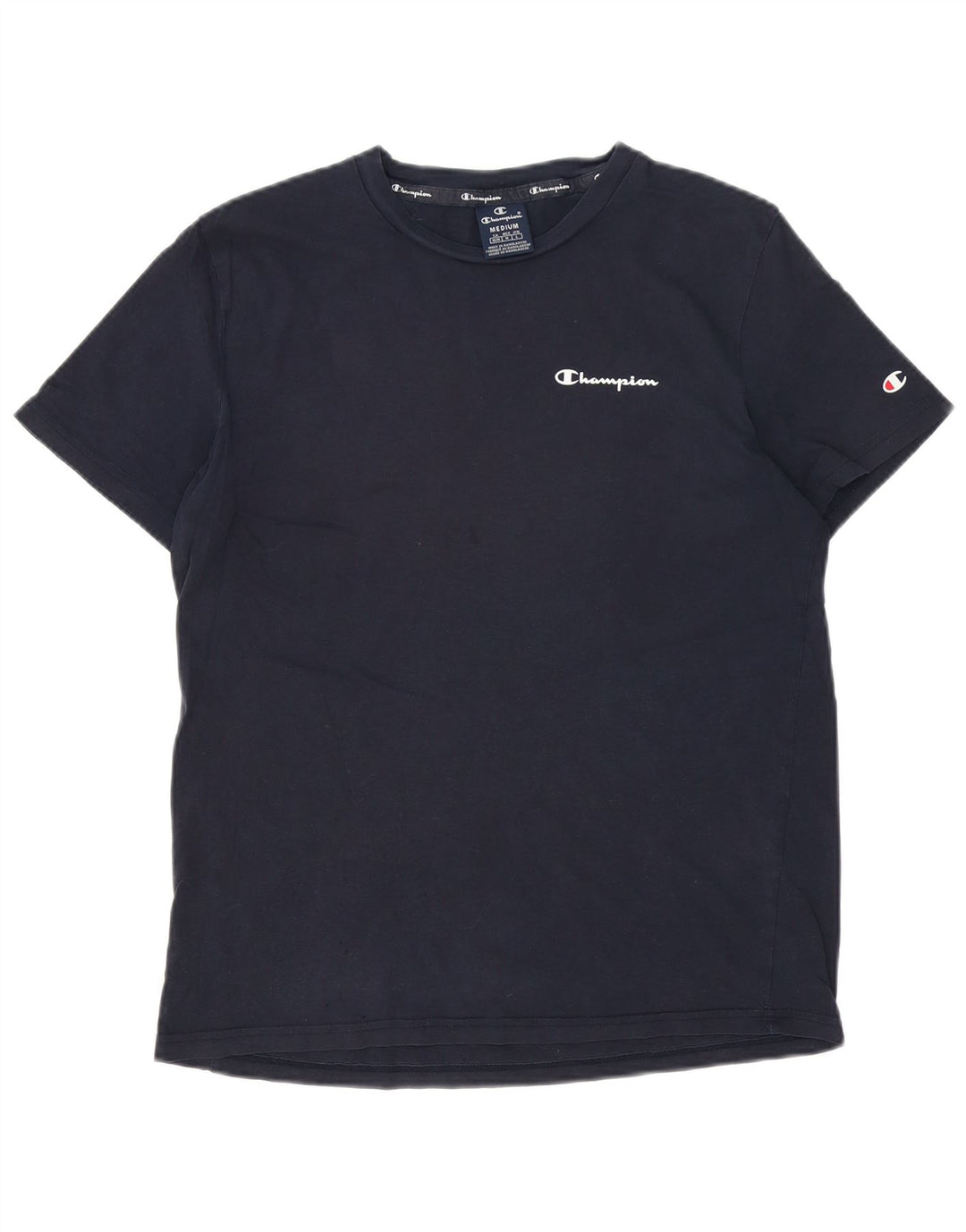 Champion Herren T-Shirt Top Medium Marineblau
