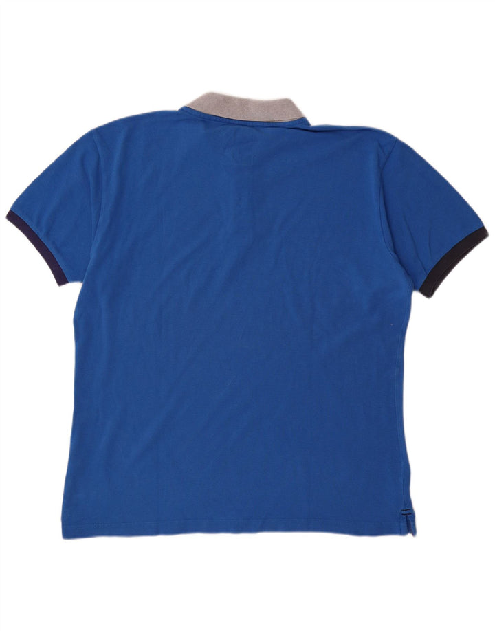 NORTH SAILS Herren Poloshirt 2XL Blaue Baumwolle