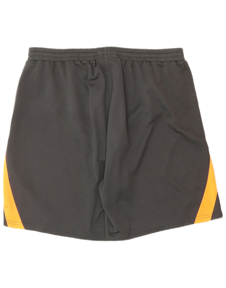 VINTAGE Herren-Sportshorts mit Grafik, 2XL, Grau, Farbblock