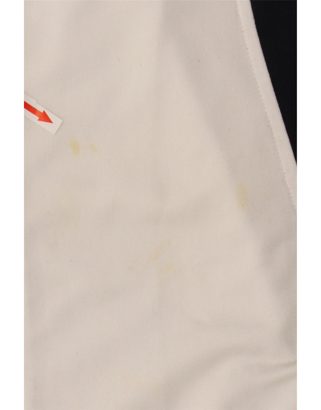 Kappa Herren-Trainingsanzug-Top-Jacke, mittelweißes Farbblock-Polyester