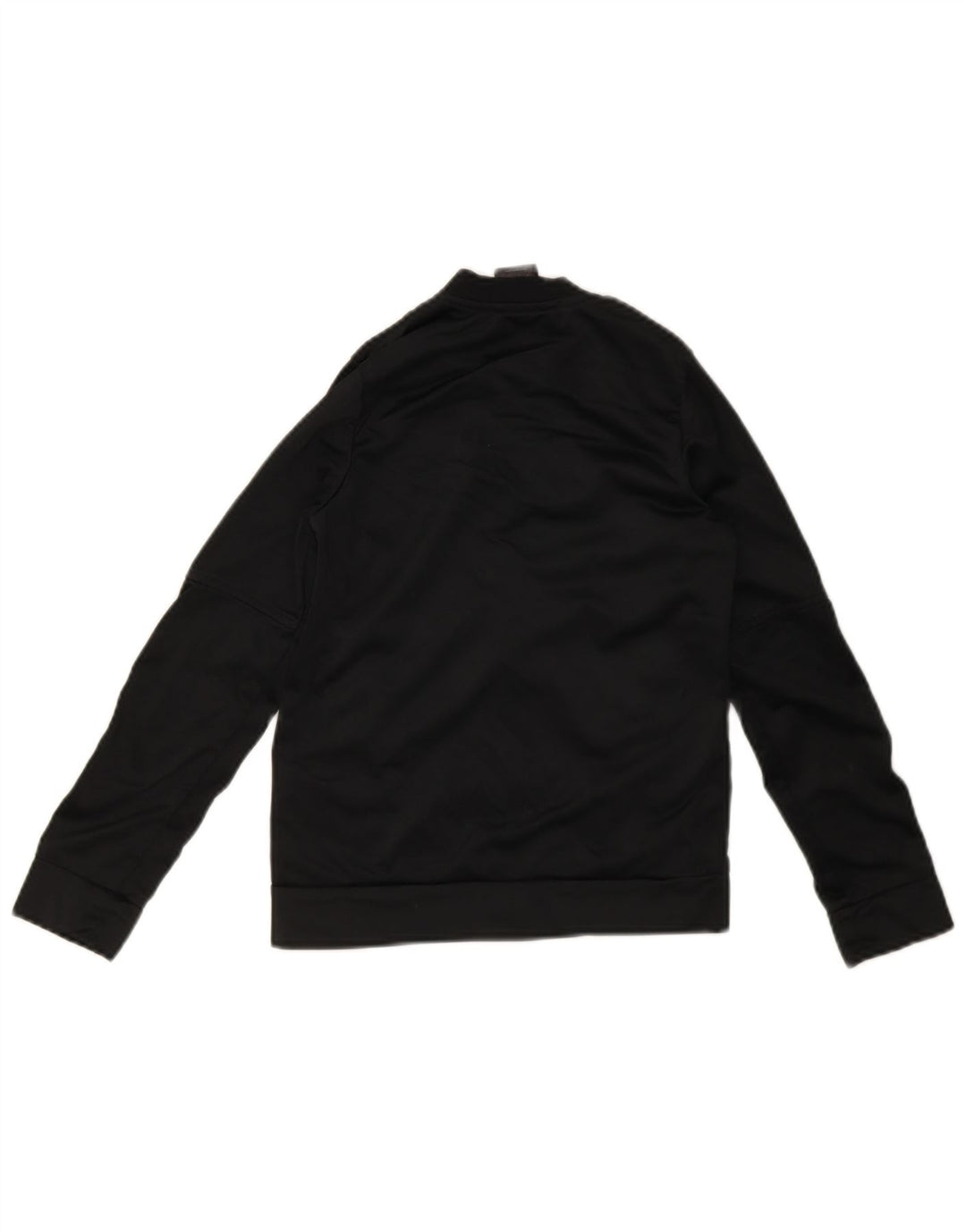 Adidas Jungen Trainingsanzug Top Jacke 9-10 Jahre Schwarz Polyester Sport