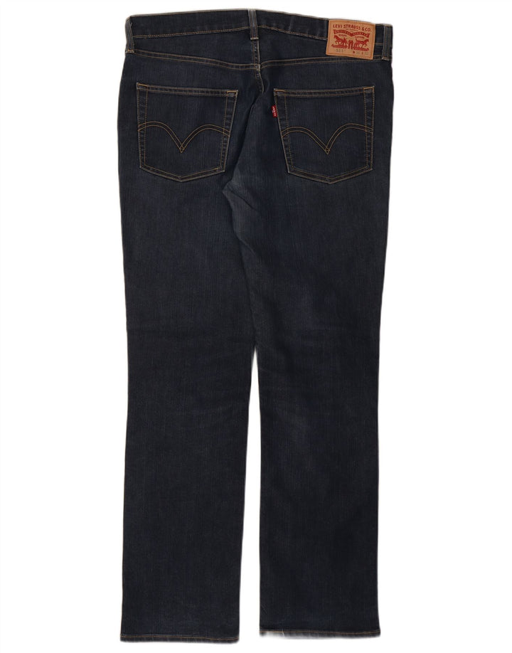 Levi's Damen 511 Slim Jeans W36 L32 Marineblau
