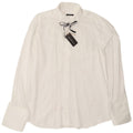 ROCCOBAROCCO Herren-Formalhemd, Größe 17 1/2 44 XL, Weiß